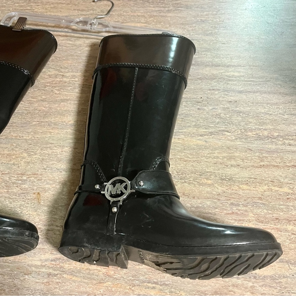 Michael Kors tall rubber boots - Picture 7 of 16
